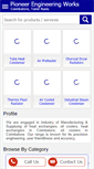 Mobile Screenshot of heatexchangerpioneer.com